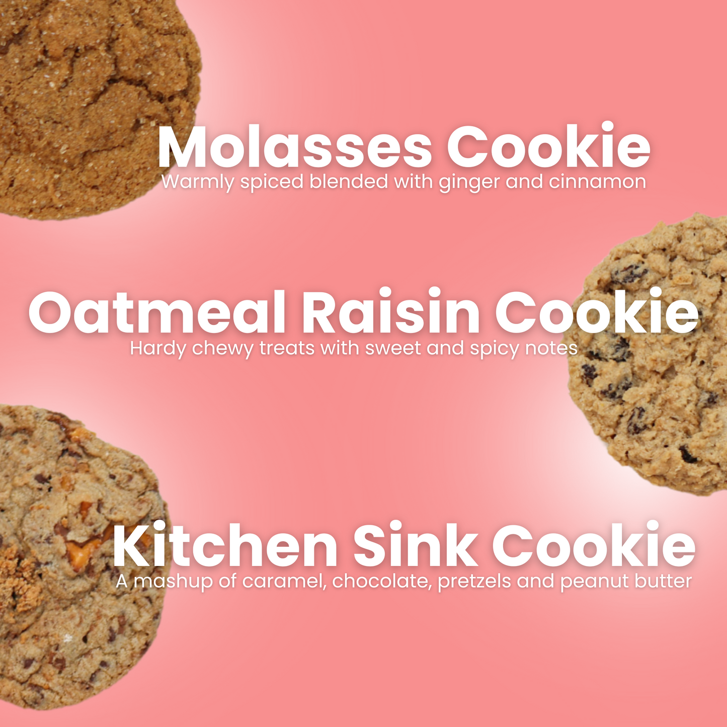 Crave Me Bakery Fresh Cookie Collection!