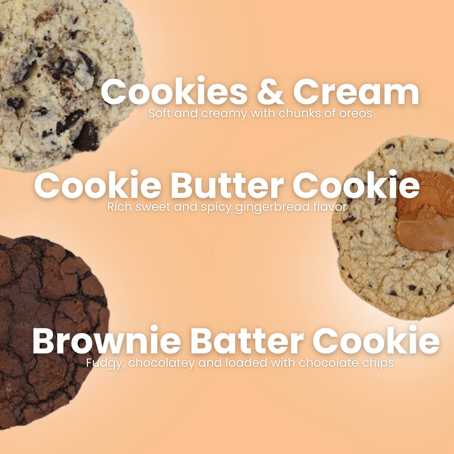Crave Me Bakery Fresh Cookie Collection!