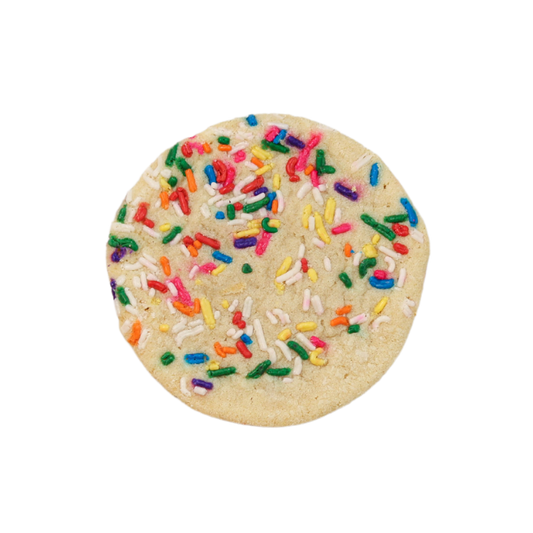 Bakery Fresh Rainbow Sprinkle Sugar Cookies